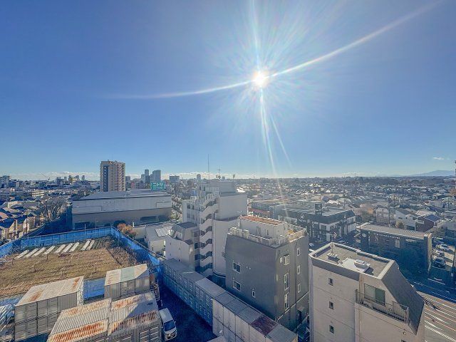 【展望】 | ★仲介手数料無料★ライオンズスクエア用賀（世田谷区たまがわ花火大会バルコ二ーから鑑賞できます）