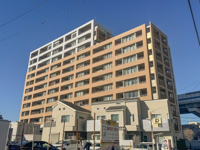 【外観】 | ★仲介手数料無料★ライオンズスクエア用賀（世田谷区たまがわ花火大会バルコ二ーから鑑賞できます）