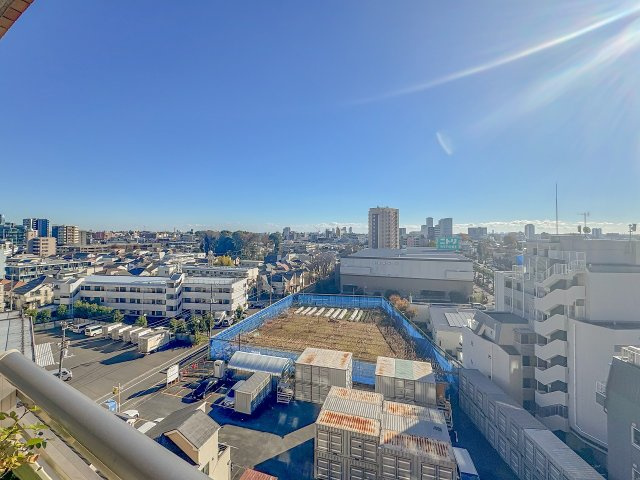 【展望】 | ★仲介手数料無料★ライオンズスクエア用賀（世田谷区たまがわ花火大会バルコ二ーから鑑賞できます）