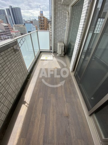 プレジオ天神橋IIのバルコニー|プレジオ天神橋II　バルコニー