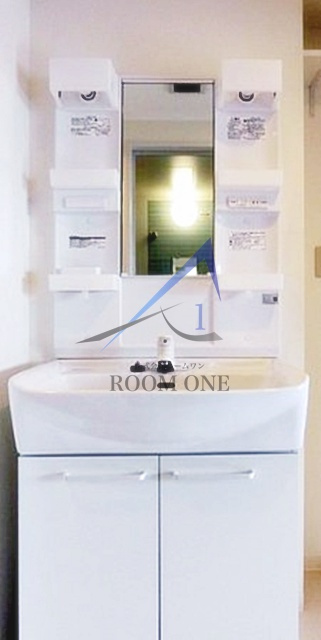 綾瀬プルミエの洗面所|洗面台です。