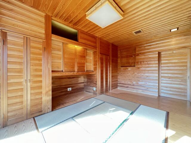 宇都宮市野沢町　3ＤＫ　中古住宅のその他|板張りの茶の間　落ち着きます