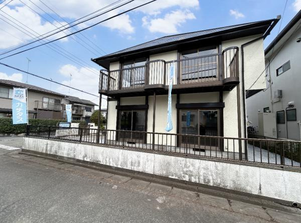 宇都宮市立伏町　５ＬＤＫ　中古住宅の前面道路含む現地写真