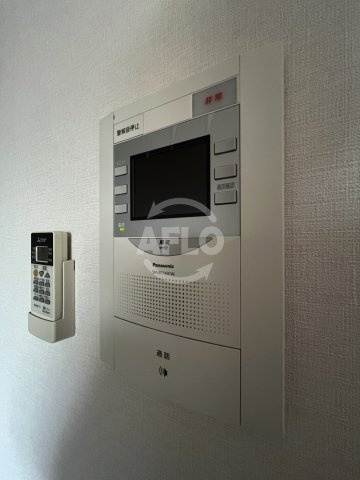 プランドール福島レジデンスのセキュリティ|プランドール福島レジデンス　モニター付きインターホン