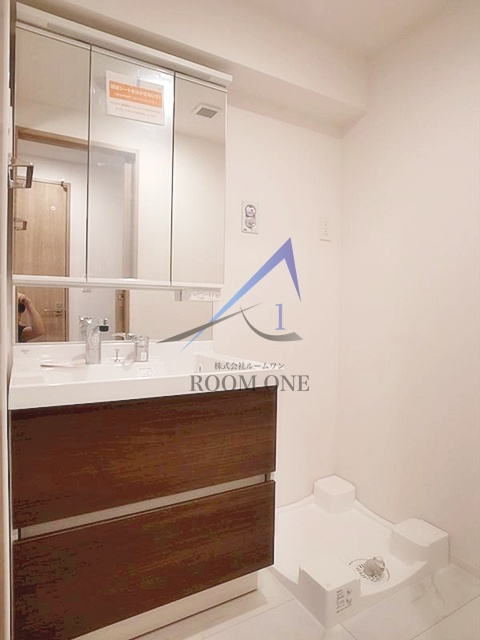 Trimestorielの洗面所|独立洗面台です。