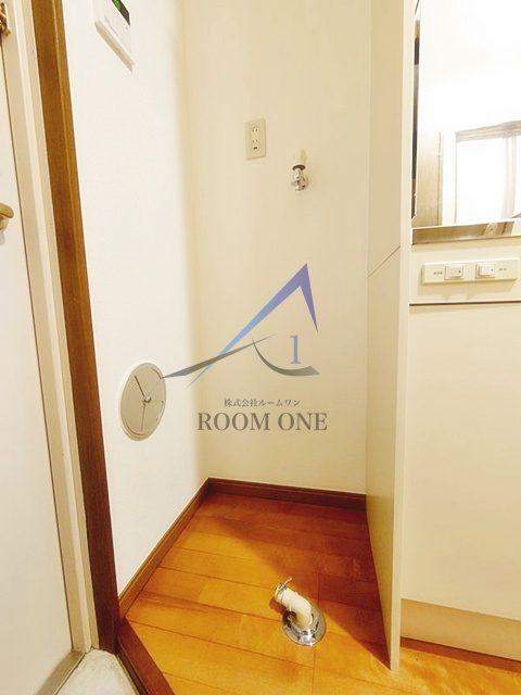 カーサ中野の設備|洗濯機置き場です。