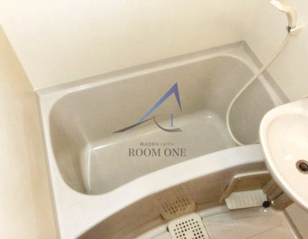 外苑フラットの浴室|お風呂です。