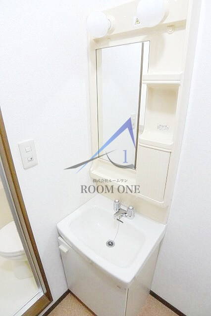 南品川フラッツの洗面所|洗面台です。