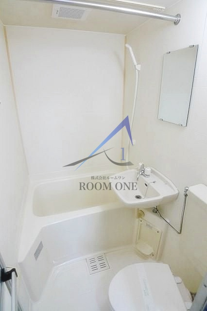 南品川フラッツの浴室|お風呂です。