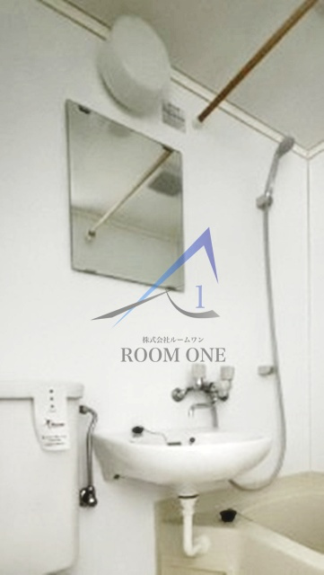 麻布フラットの洗面所|洗面台です。