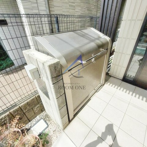 サニーハウスのその他共用部分|敷地内ゴミ置き場です。