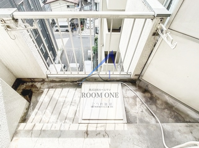 キャッスルマンション大森Ｂ号館のバルコニー|バルコニーです。