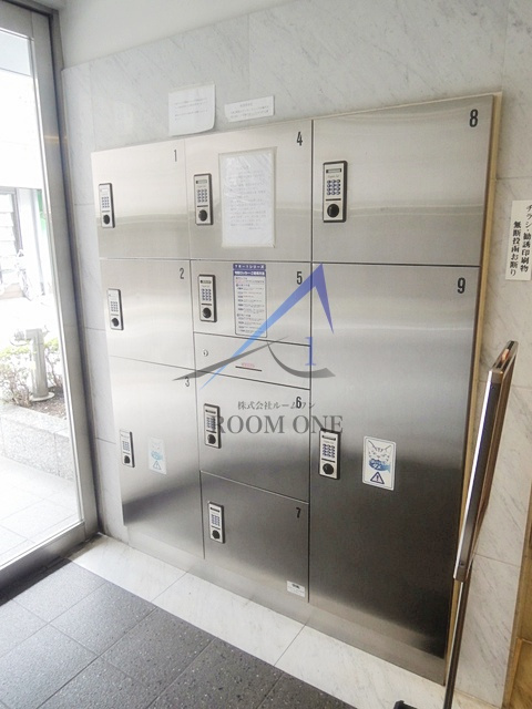 デュオフィール島津山のその他共用部分|宅配ボックスです。