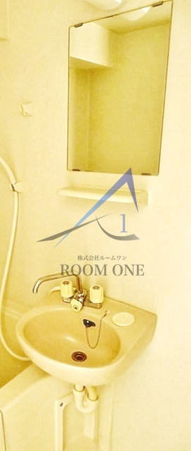 デュオフィール島津山の洗面所|洗面台です。