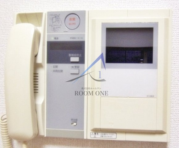 アプレシティ桜上水のセキュリティ|モニター付きインターホンです。