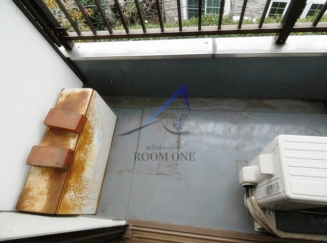 ハイツ竹井のバルコニー|バルコニーです。