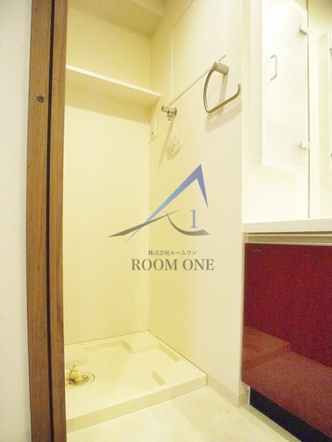 ソレイユ蔵前の設備|洗濯機置き場です。