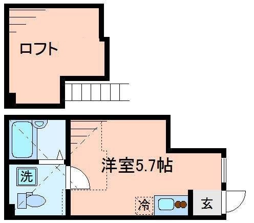 ポモドーロ蒲田の間取り|間取りです。