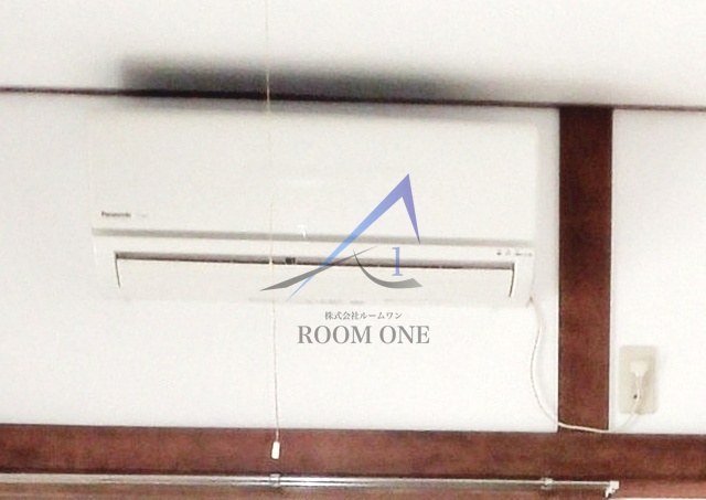 白百合荘の設備|エアコンです。