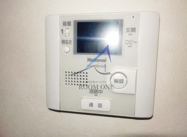 ベルフォートのセキュリティ|モニター付きインターホンです。