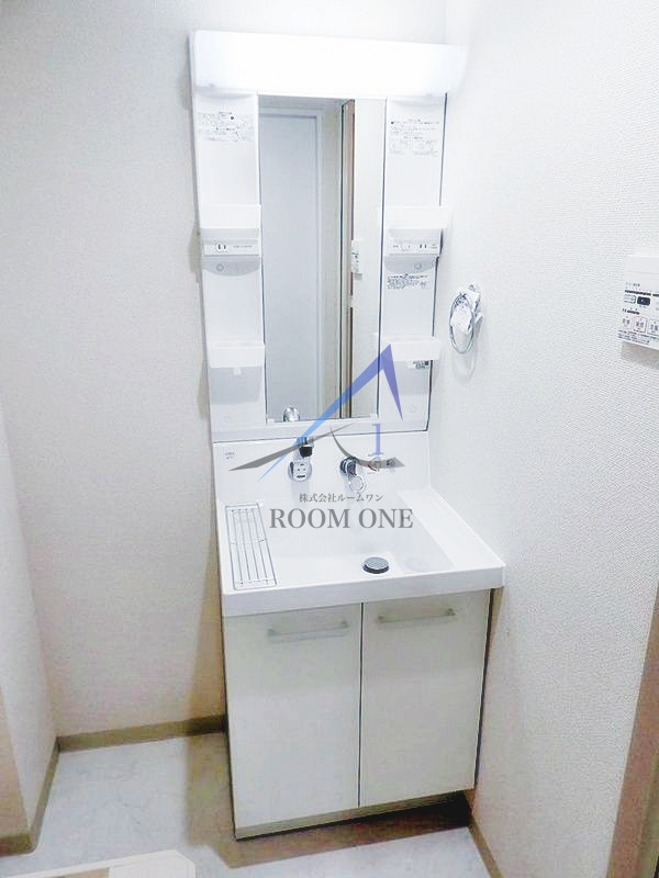 b’CASA Hikihuneの洗面所|洗面台です。