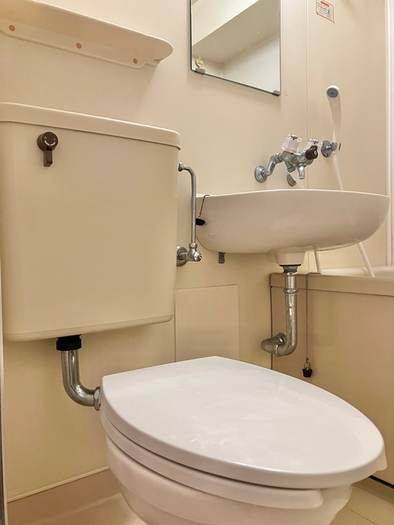 ＮＩＣアーバンハイム根津公園のトイレ