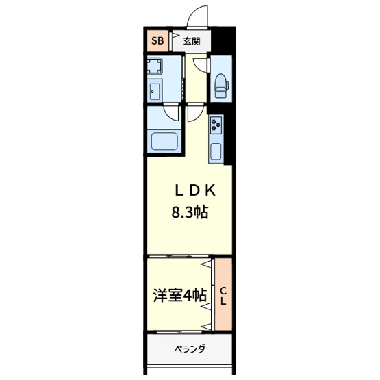 【間取り】 | シェルズ高槻