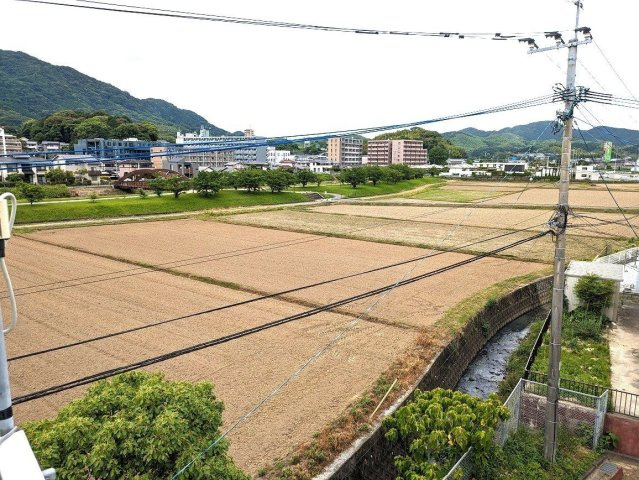 【展望】 | 宗像市石丸１丁目　戸建て | 周辺はのどかな風景が広がり、ほっとリラックスできます
