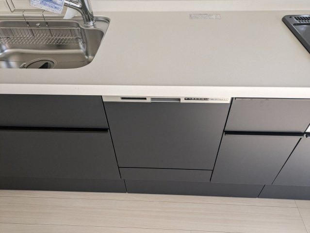 【キッチン】 | 春日市光町２丁目　戸建て | 食洗機付きで後片付けも楽にできます