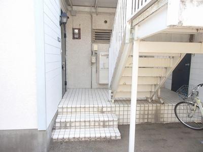 建物入り口！