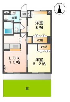 【間取り】 | メルヴェール　Ⅰ
