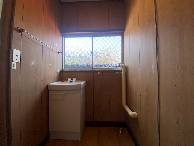 上町ハイツの洗面所