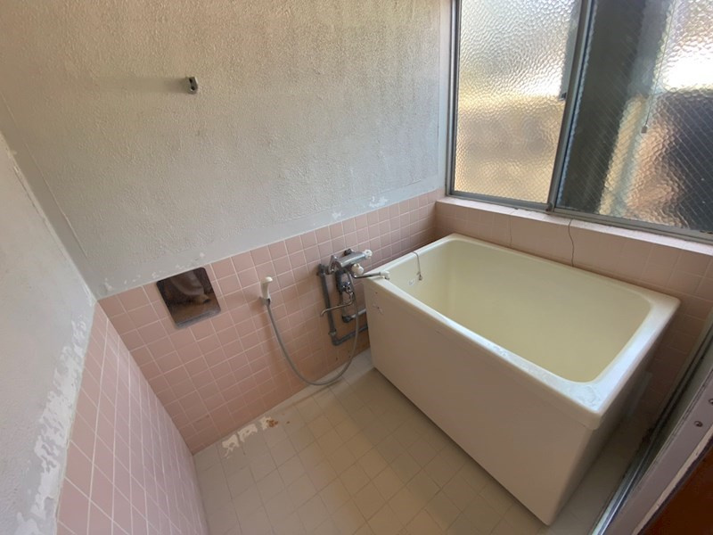 上町ハイツの浴室