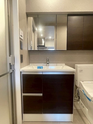 【キッチン】 | 新品家具付きマンション台東2(KaGood東京)