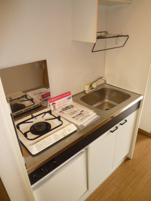 １口ガスコンロ付※冷蔵庫は設備ではありません