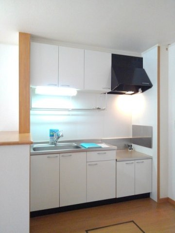 ペルペティアＢのキッチン|キッチンです