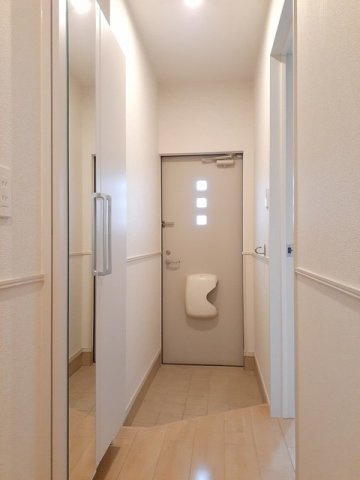 ラパンⅢの玄関|毎日通る玄関はこちらです