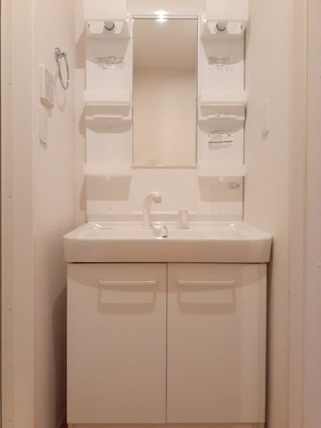 ラパンⅢの洗面所|脱衣スペースもあります