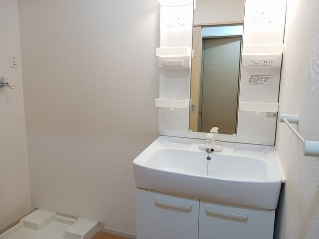 ネクステージ　Ⅰの洗面所|スペースが確保できる洗面所です