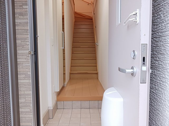 ネクステージ　Ⅰの玄関|毎日通る玄関はこちらです