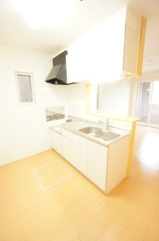 流山市おおたかの森北３丁目のアパートのキッチン|キッチン