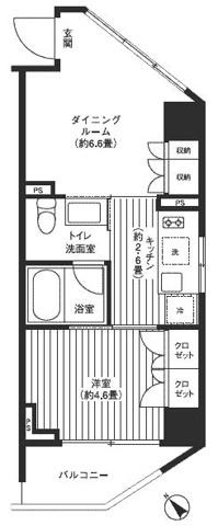 【間取り】 | レジディア渋谷