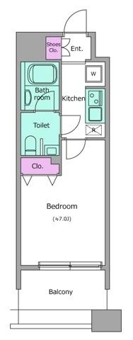 【間取り】 | レジディア島津山