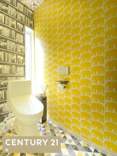 和歌山市ふじと台　平屋のトイレ