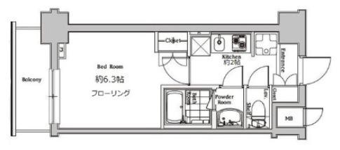 【間取り】 | 反転タイプです