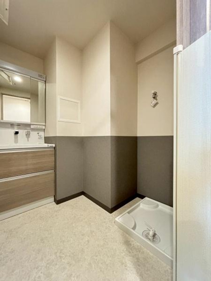 【洗面所】 | Ｅｖｅｒｇａｒｄｅｎ | 洗濯機置き場