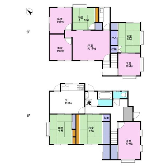 【間取り】 | 米子市皆生5丁目　戸建