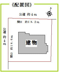 　☆　沼津市下香貫の戸建　☆の区画図