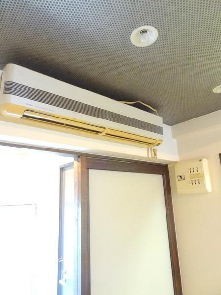 エスポワール千島の寝室|エアコン完備