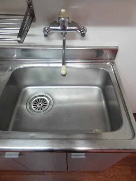 エスポワール千島の洗面所|シンクも広々